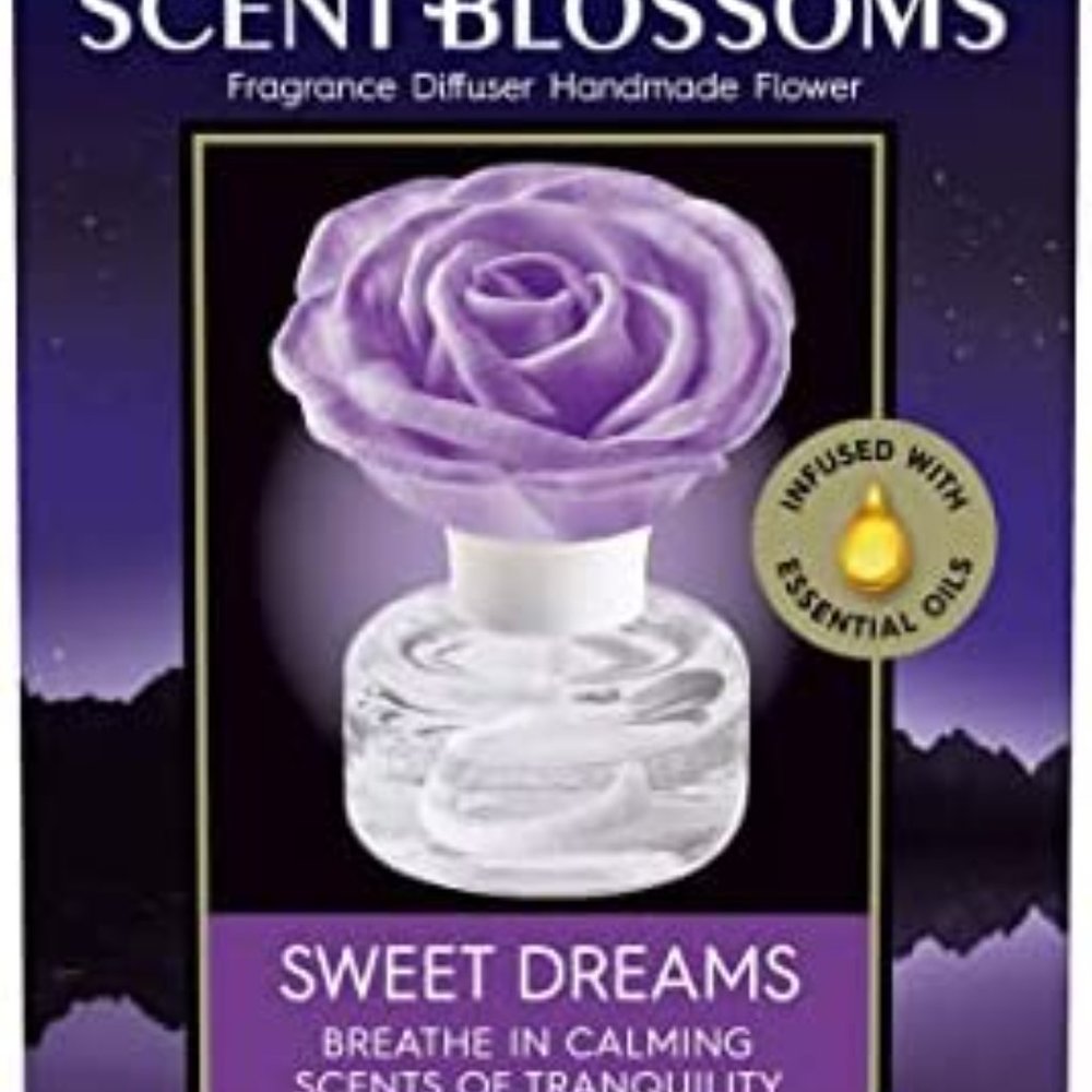 Scent Blossoms Fragrance Diffuser Handmade Flower, Sweet Dreams, 1 Count - Picture 6 of 6